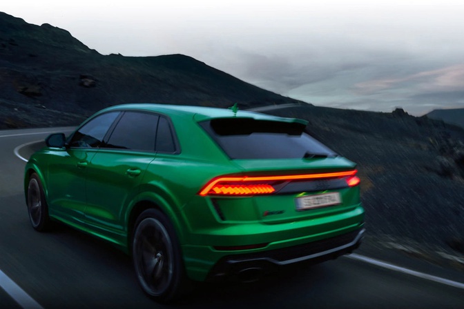 Audi RSQ8 on the road 2 